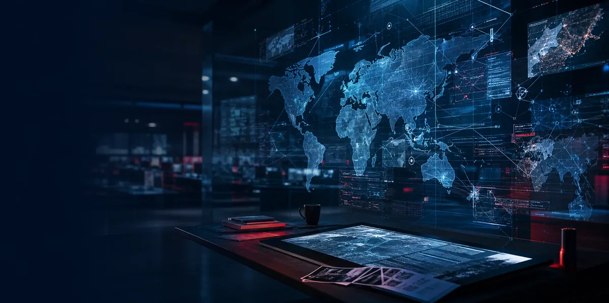 Centre d’analyse de renseignement numérique et cartographie de signaux