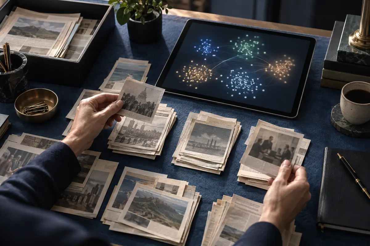 Monitoring of public narratives and online reputation signals