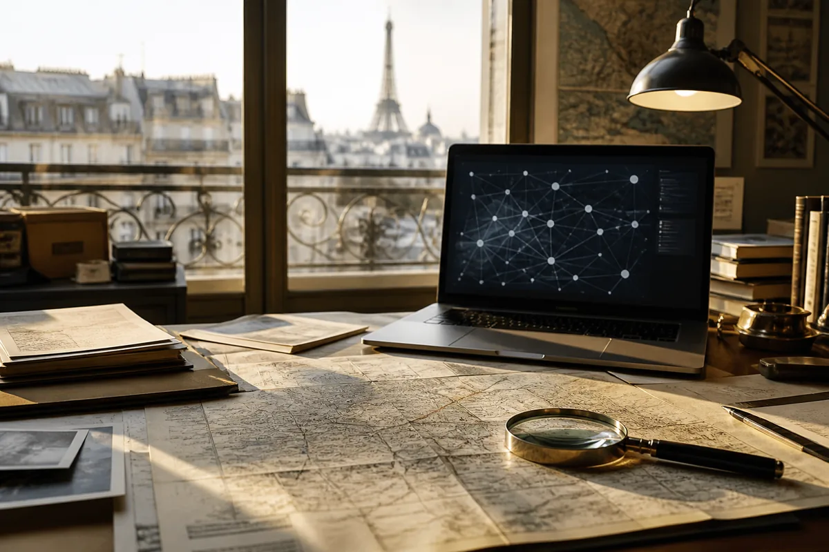 Analyse OSINT et cartographie de sources ouvertes